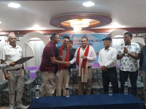 मनकामना कलेजमा भव्य विदाई कार्यक्रम : नयाँ व्यवस्थापनसहित शैक्षिक रूपान्तरणको घोषणा