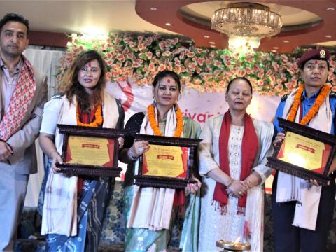 डा. प्रियन्काज क्लिनिक बिर्तामोडको वार्षिकोत्सवमा नमिता वस्नेतसहित विशिष्ट व्यक्तित्व सम्मानित