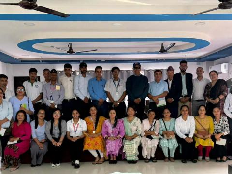 बिर्तामोडमा नगरस्तरीय अन्तरक्रियात्मक अङ्ग्रेजी भाषा मेला को आयोजना गरिदै 