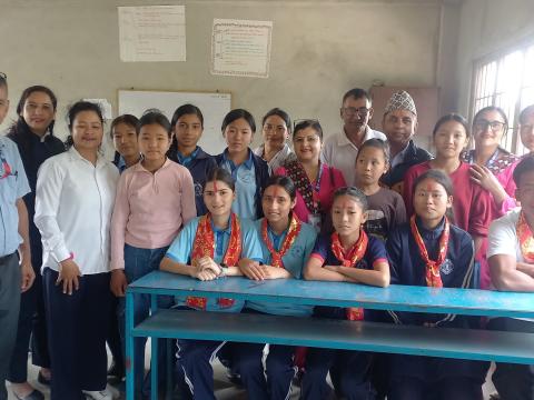 बुद्धशान्ति-४ मा अन्तर-विद्यालय बाल क्लब गठन, विद्यार्थीको नेतृत्व विकासमा जोड