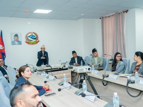 मन्त्रीहरूलाई ‘परराष्ट्र मामिला तथा कूटनीतिक आचारसंहिता’ का विषयमा जानकारी