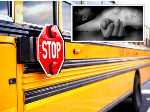 स्कुल बसको ठक्करबाट ४ वर्षीय बालकको घटनास्थलमै मृत्यु