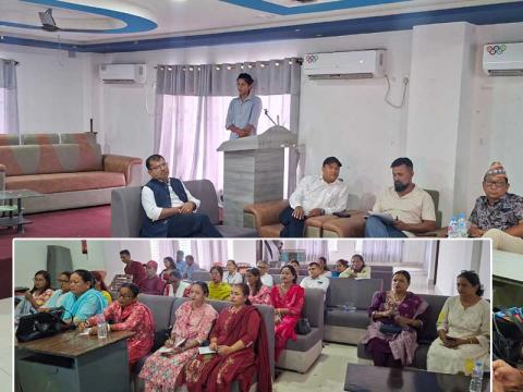 बालमैत्री नगर बनाउने बिर्तामोडको अभियान: ५१ सूचक पूरा गर्न सरोकारवालासँग छलफल बालमैत्री नगर बनाउने बिर्तामोडको अभियान: ५१ सूचक पूरा गर्न सरोकारवालासँग छलफल