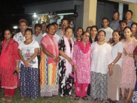 सिरिजङ्गा नचानु विष्णु चौतारा टोल विकास संस्थाद्वारा रसुवा बाढीका मृतकप्रति श्रद्धाञ्जली सभा