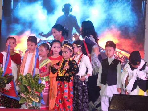 न्युटन्स एजुकेशनका प्रि–प्राइमरीका विद्यार्थीहरूको विशेष सांस्कृतिक कार्यक्रम सम्पन्न