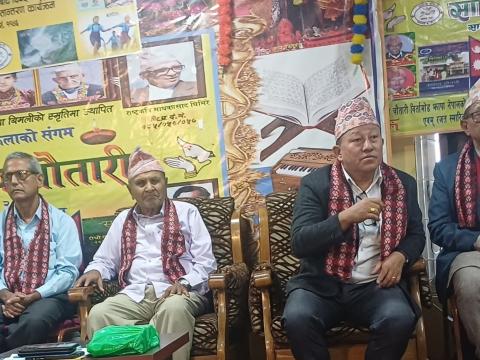 साहित्य चौतारीमा सिर्जना, श्रद्धा र संस्कृतिको संगम : ‘देवीभक्तका सृजनाहरू’ लोकार्पणदेखि देहदान घोषणासम्म