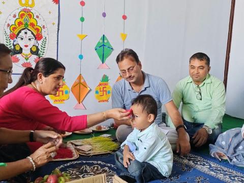 शिक्षा शिकोप निकेतनमा हर्षोल्लासका साथ 'दशैँ उत्सव' सम्पन्न शिक्षा शिकोप निकेतनमा हर्षोल्लासका साथ 'दशैँ उत्सव' सम्पन्न